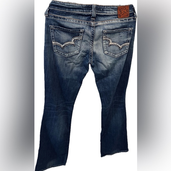 BIG STAR CASEY ⭐️ Womens Blue Low-Rise Bootcut Jeans ⭐️ Size 29L (Like-New) - Picture 3 of 9